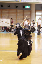 第三回　禅旗争奪少年剣道大会の様子