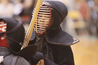 第三回　禅旗争奪少年剣道大会の様子