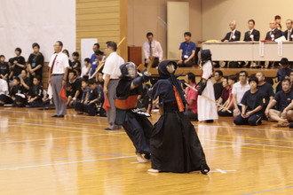 第三回　禅旗争奪少年剣道大会の様子