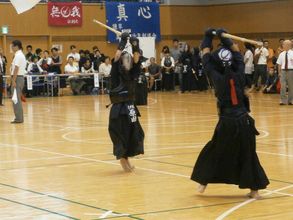 第五回　禅旗争奪少年剣道大会の様子