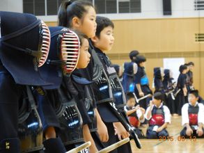 第六回　禅旗争奪少年剣道大会の様子
