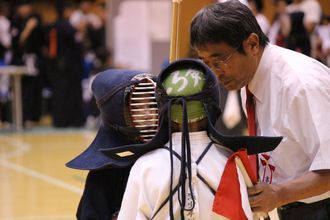 第八回　禅旗争奪少年剣道大会の様子