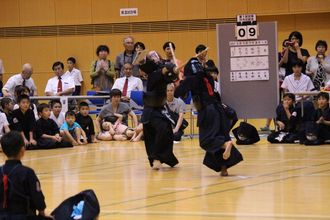 第八回　禅旗争奪少年剣道大会の様子