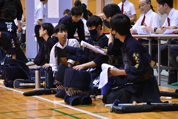 第2回 三恵新星杯 中学生剣道 ROOKIES CHAMPIONSHIPの様子