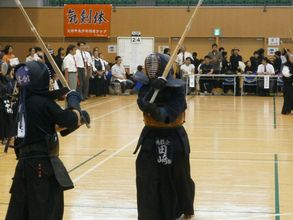 第五回　禅旗争奪少年剣道大会の様子
